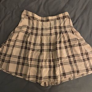 Plaid skirt